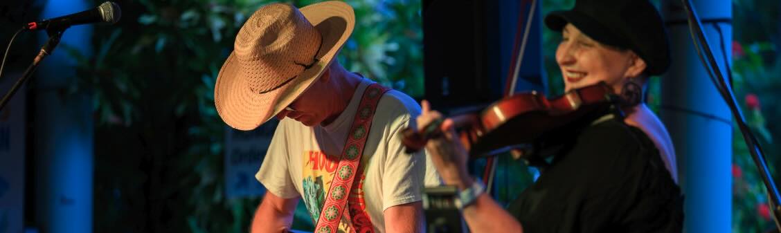 The Sandhills performing at Dinah Beach Yacht Club